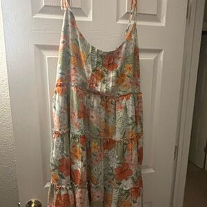 Floral summer dress